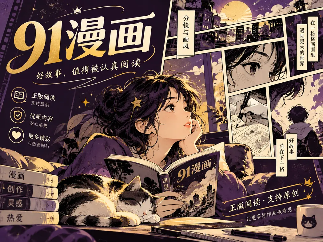 漫画分格的图形化视觉